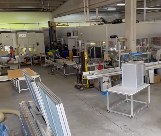 Realizzazione strutture, protezioni e nastri trasportatori