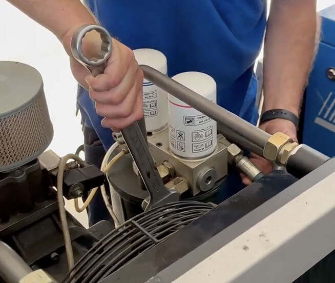 Vendita e assistenza di sale compressori